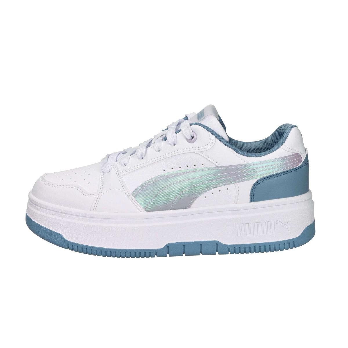 Puma Bambine e ragazze Sneakers bassa 404106 Bianco/Glicine