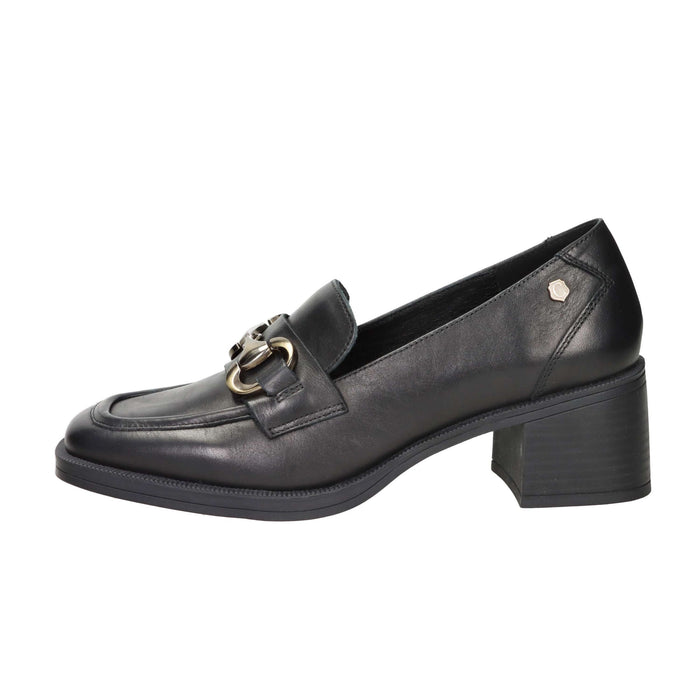 Carmela Donna Mocassino tacco 162001 Nero