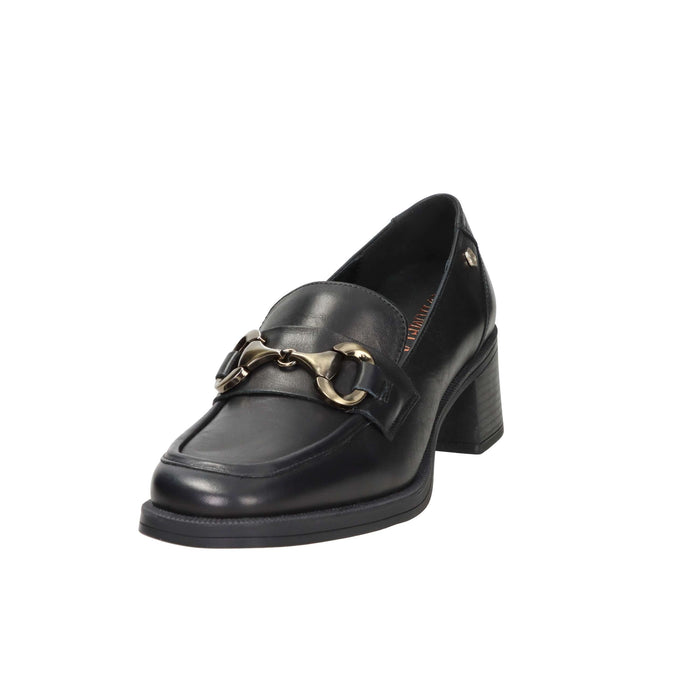 Carmela Donna Mocassino tacco 162001 Nero