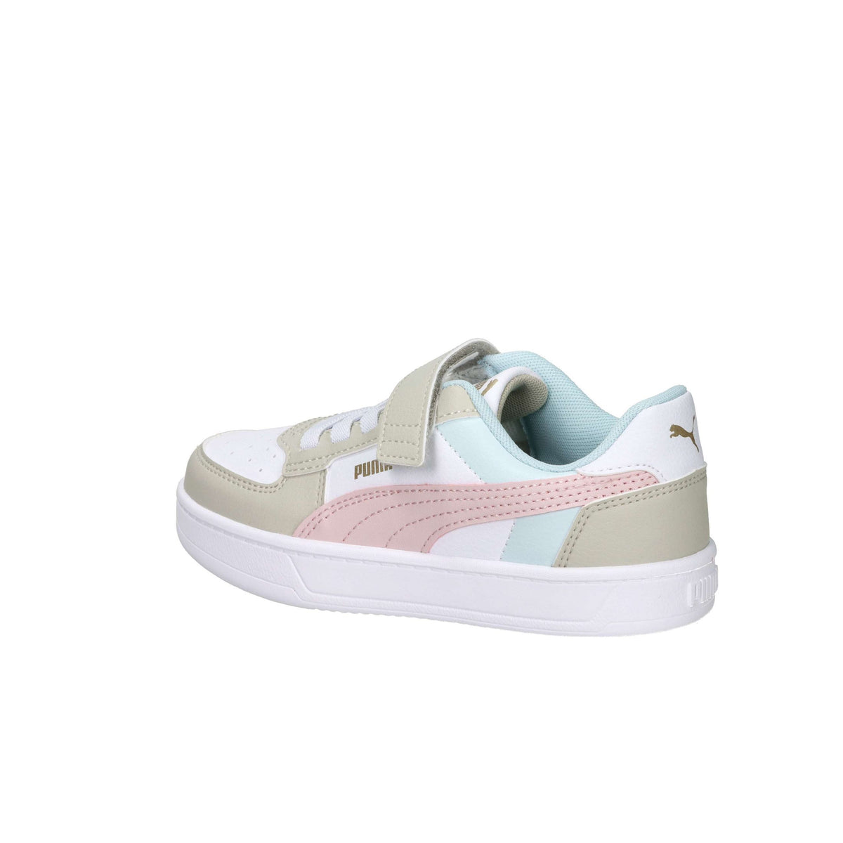 Puma Bambine e ragazze Sneakers bassa 394462 Bianco/Rosa