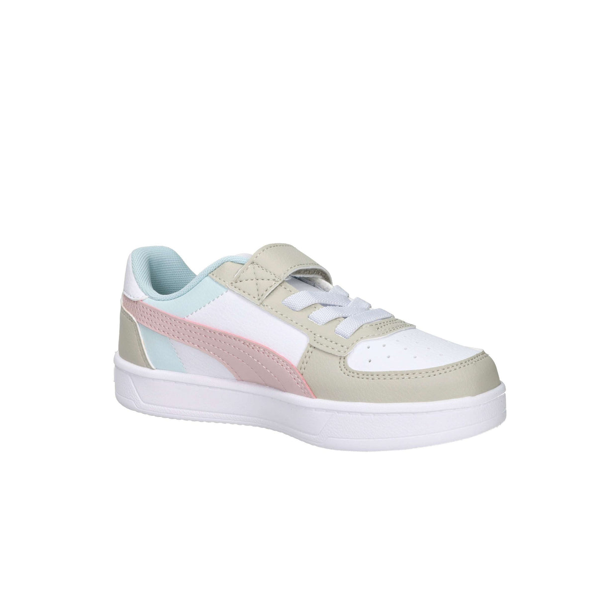 Puma Bambine e ragazze Sneakers bassa 394462 Bianco/Rosa