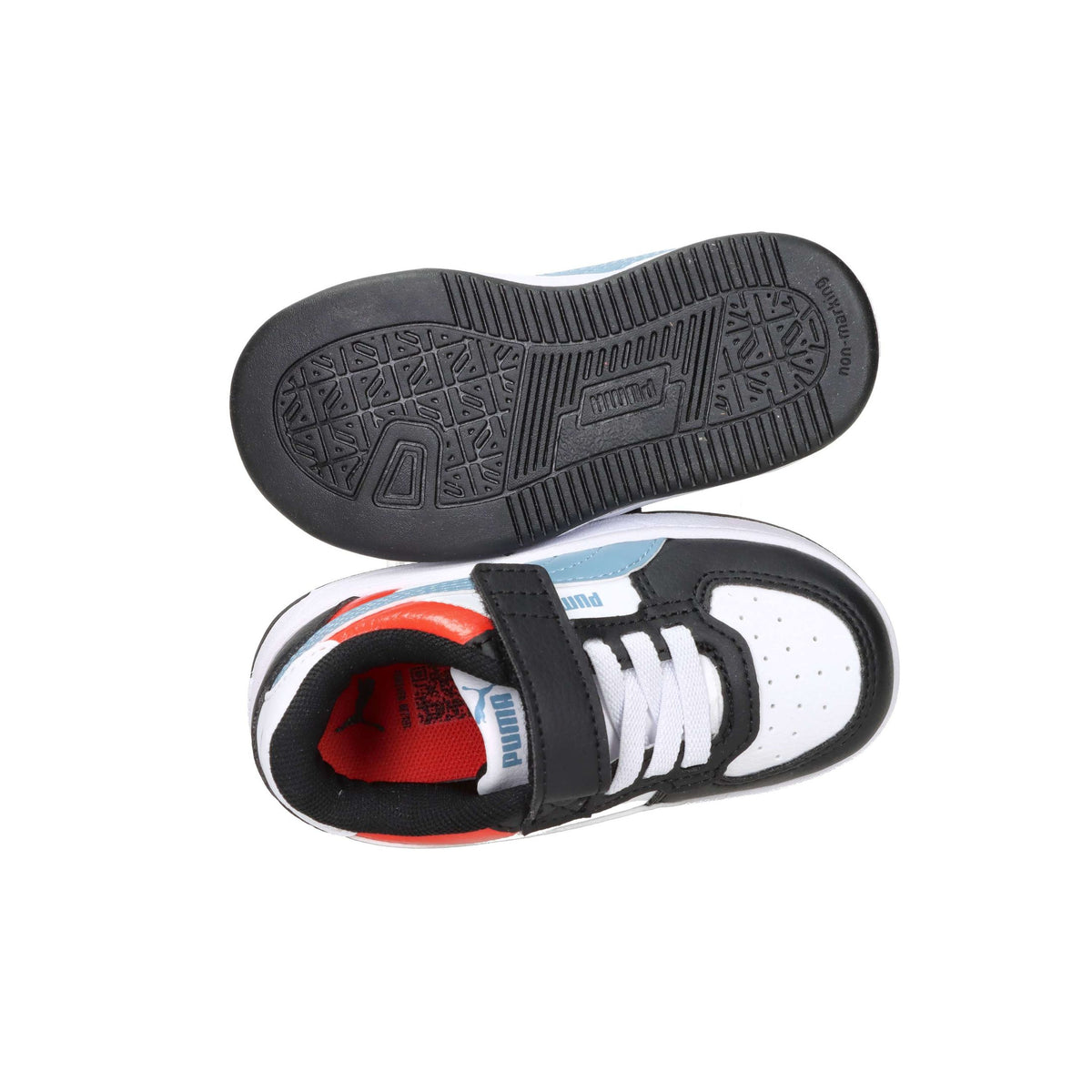 Puma Bambini e ragazzi Sneakers bassa 394463 Bianco/Nero