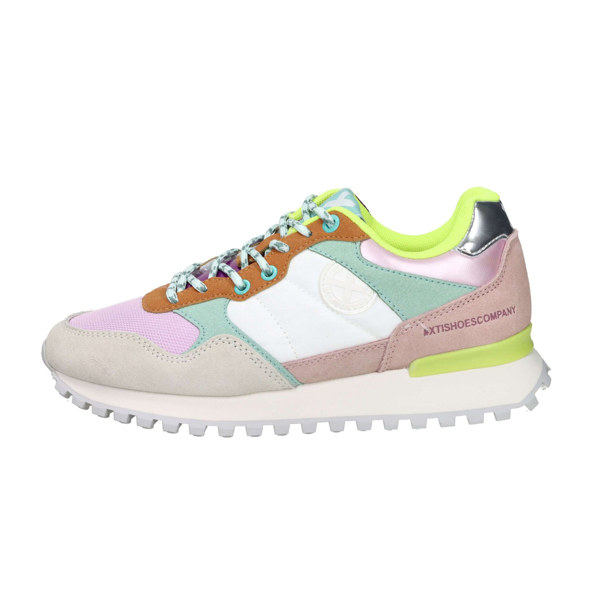 Xti Donna Sneakers bassa 142934 Bianco/Rosa