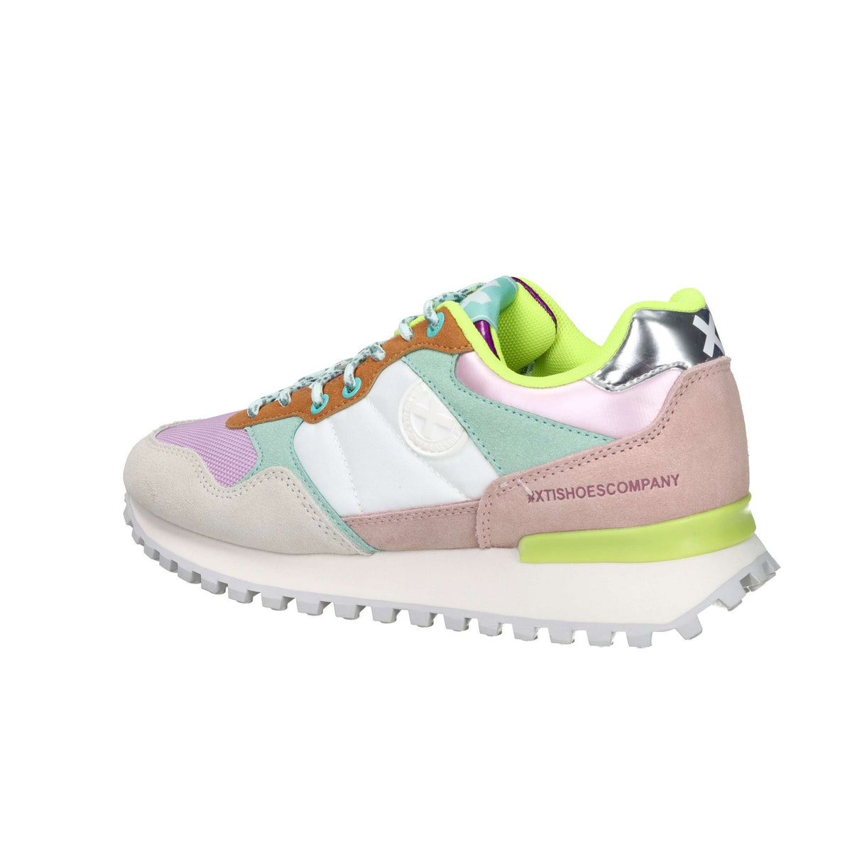 Xti Donna Sneakers bassa 142934 Bianco/Rosa