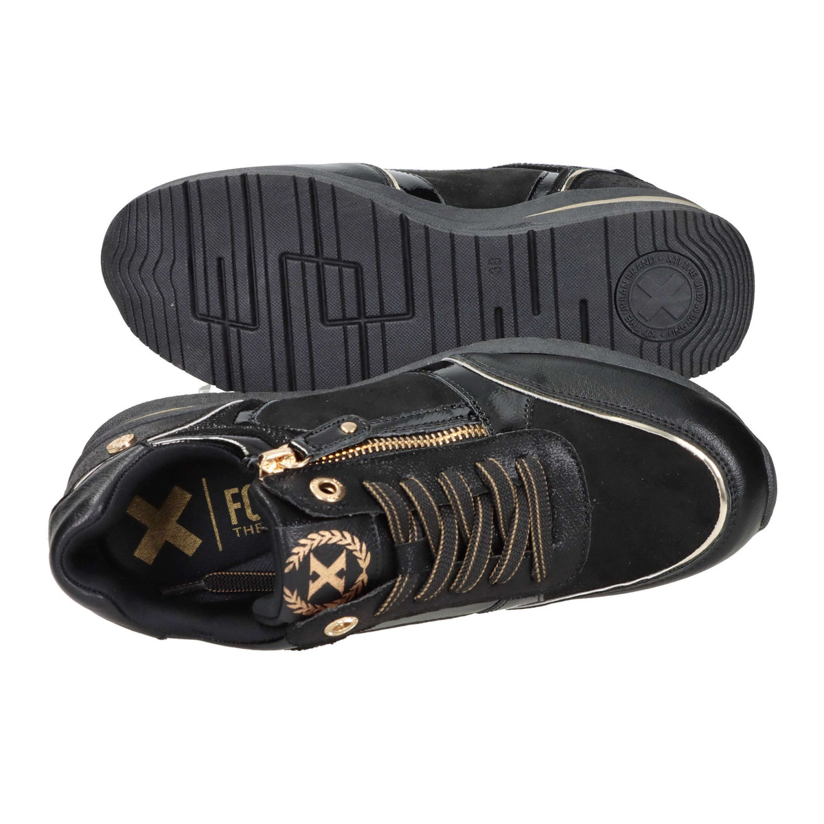 Xti Donna Sneakers bassa 144223 Nero