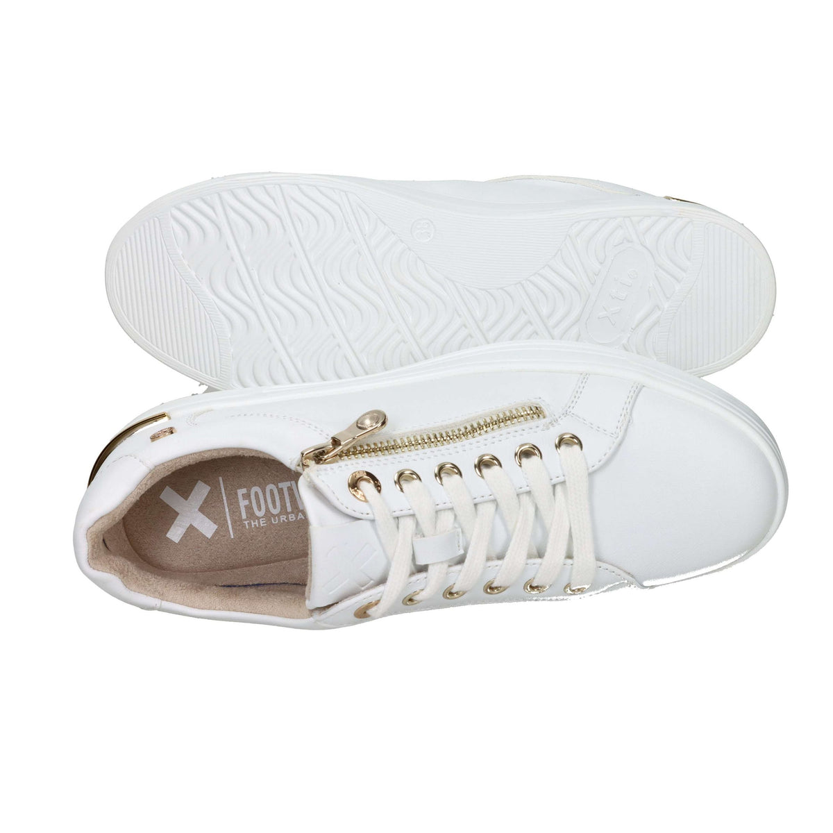 Xti Donna Sneakers bassa 143126 Bianco