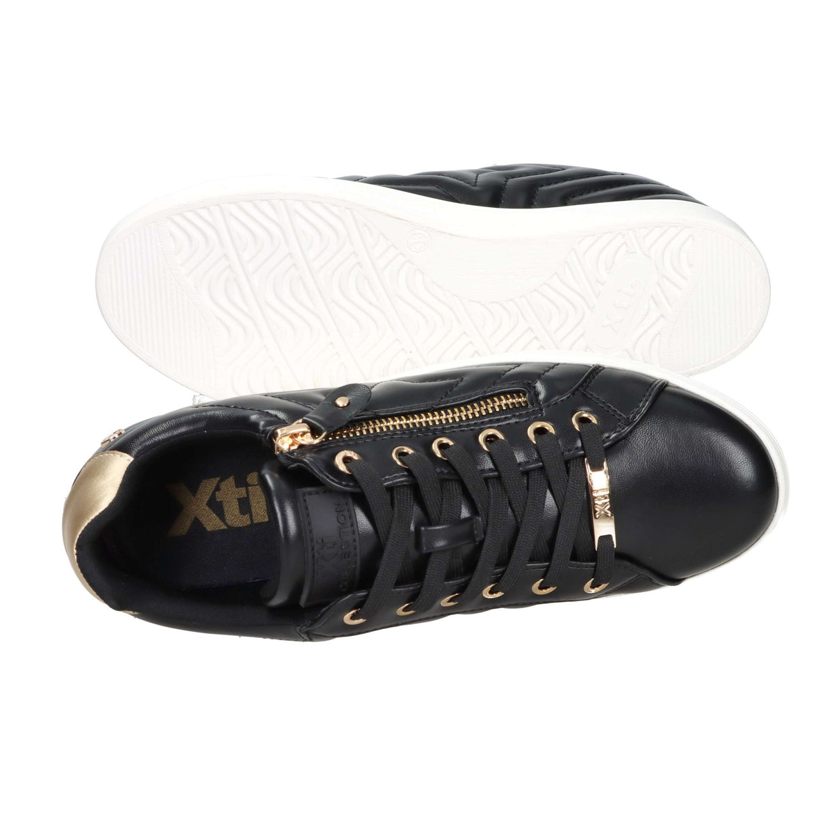 Xti Donna Sneakers bassa 141579 Nero