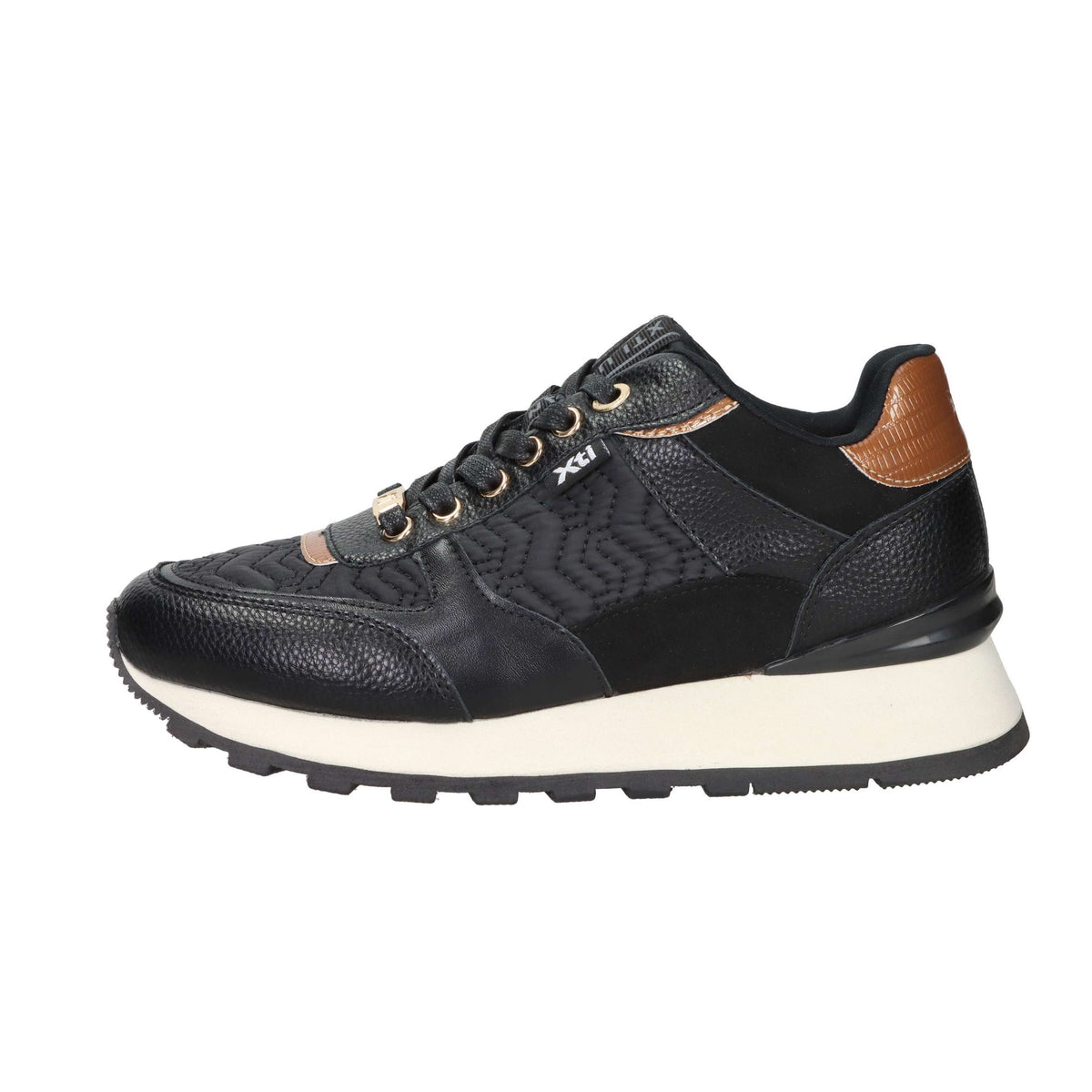 Xti Donna Sneakers bassa 140016 Nero