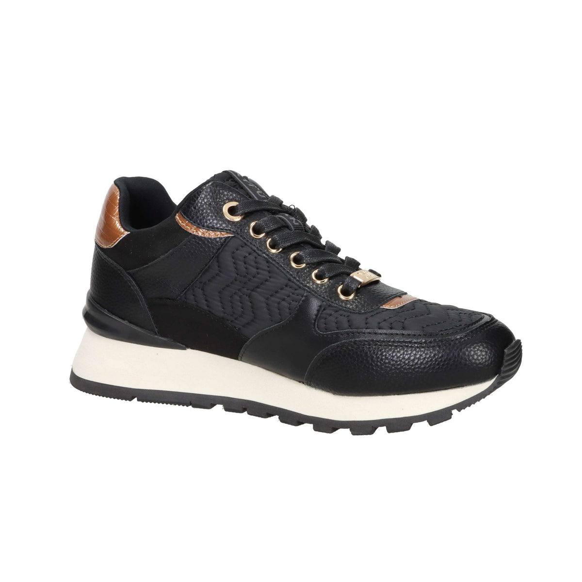Xti Donna Sneakers bassa 140016 Nero