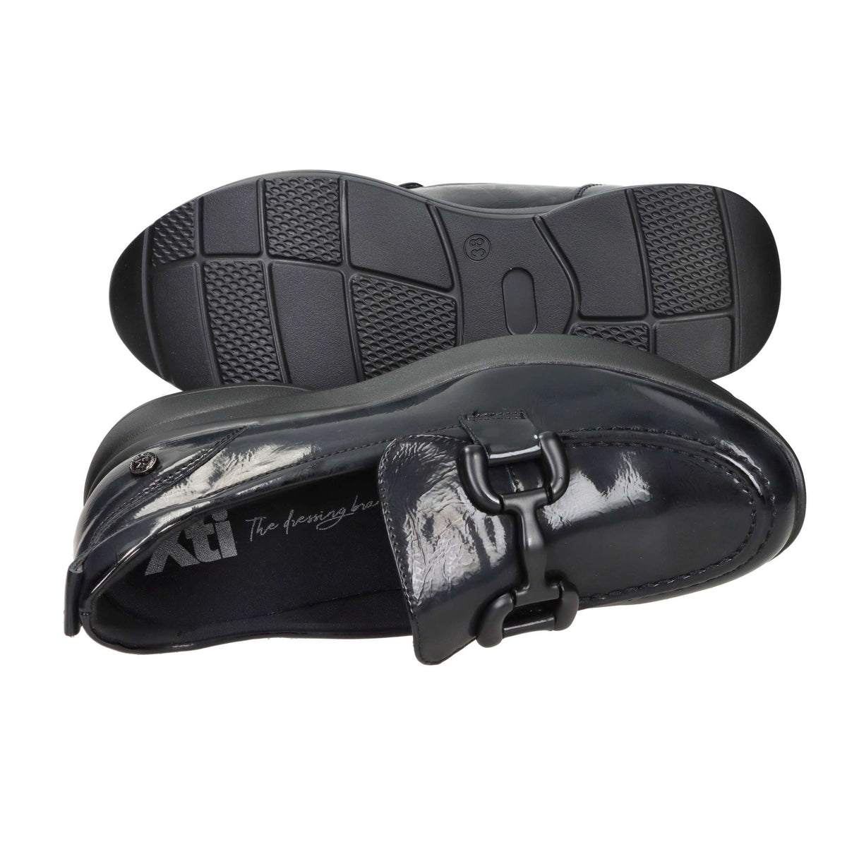 Xti Donna Mocassino 143426 Nero