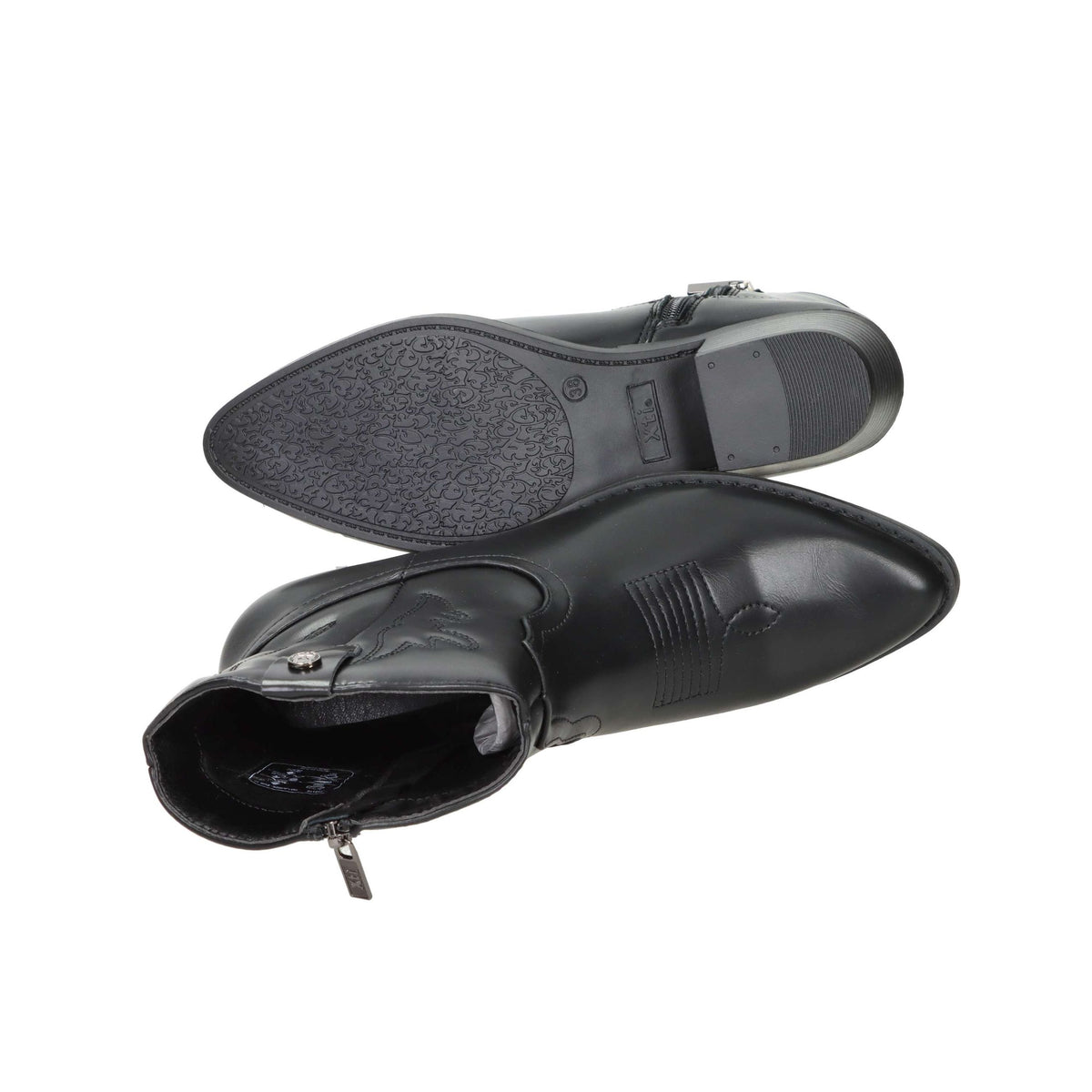 Xti Donna Stivaletti tacco 143118 Nero