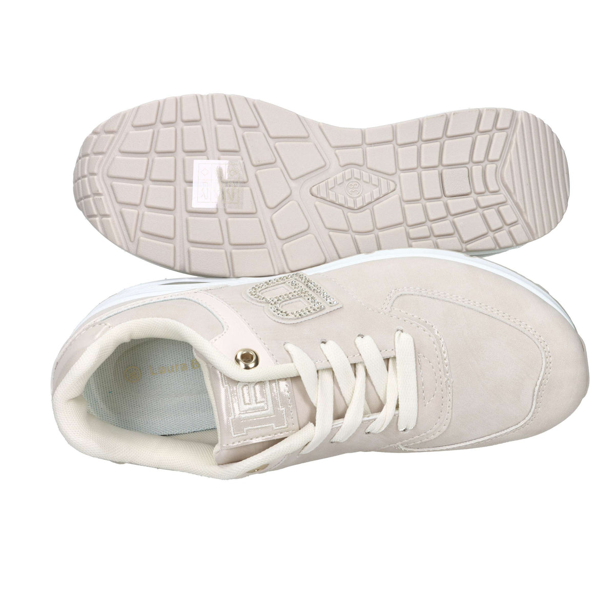 LAURA BIAGIOTTI Donna Sneakers bassa 9229 Beige