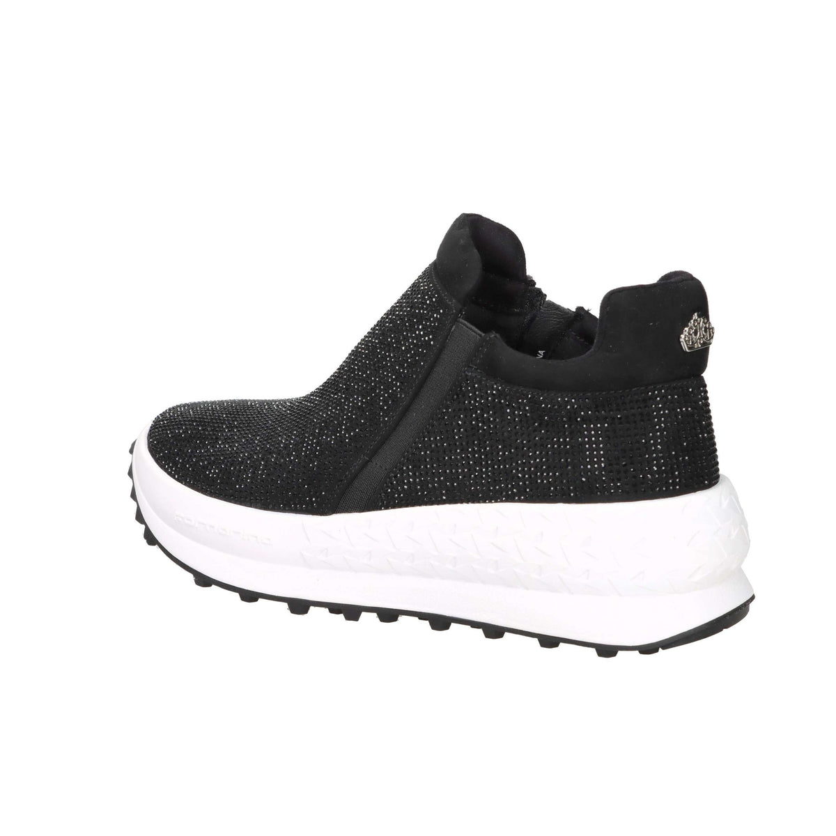 FORNARINA Donna Sneakers bassa DOUBLE BEATLE Nero