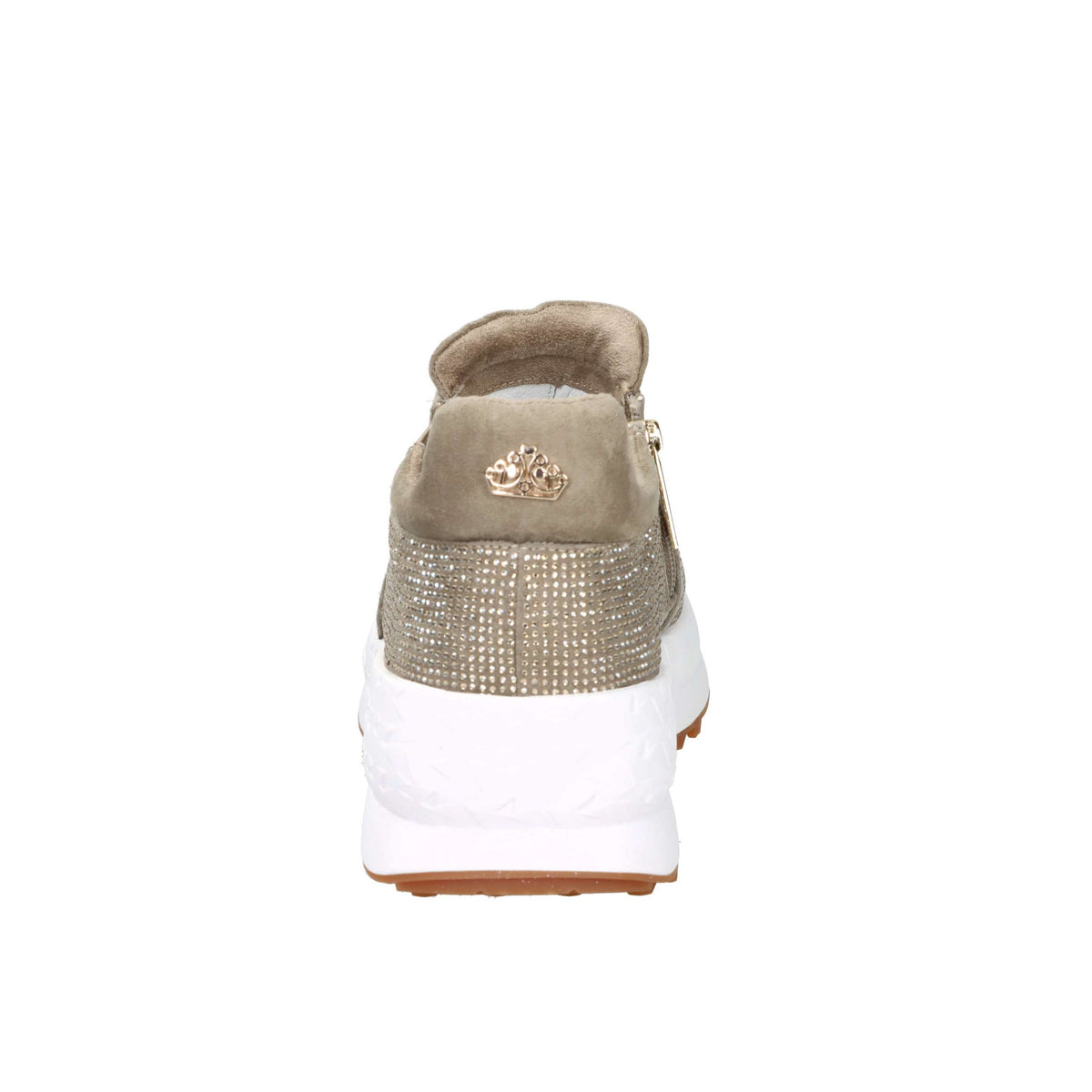 FORNARINA Donna Sneakers bassa DOUBLE BEATLE Tortora