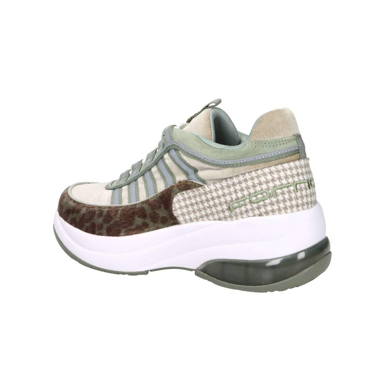 FORNARINA Donna Sneakers bassa UP 90 Verdone
