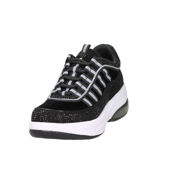 FORNARINA Donna Sneakers bassa UP 90 Nero