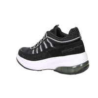 FORNARINA Donna Sneakers bassa UP 90 Nero