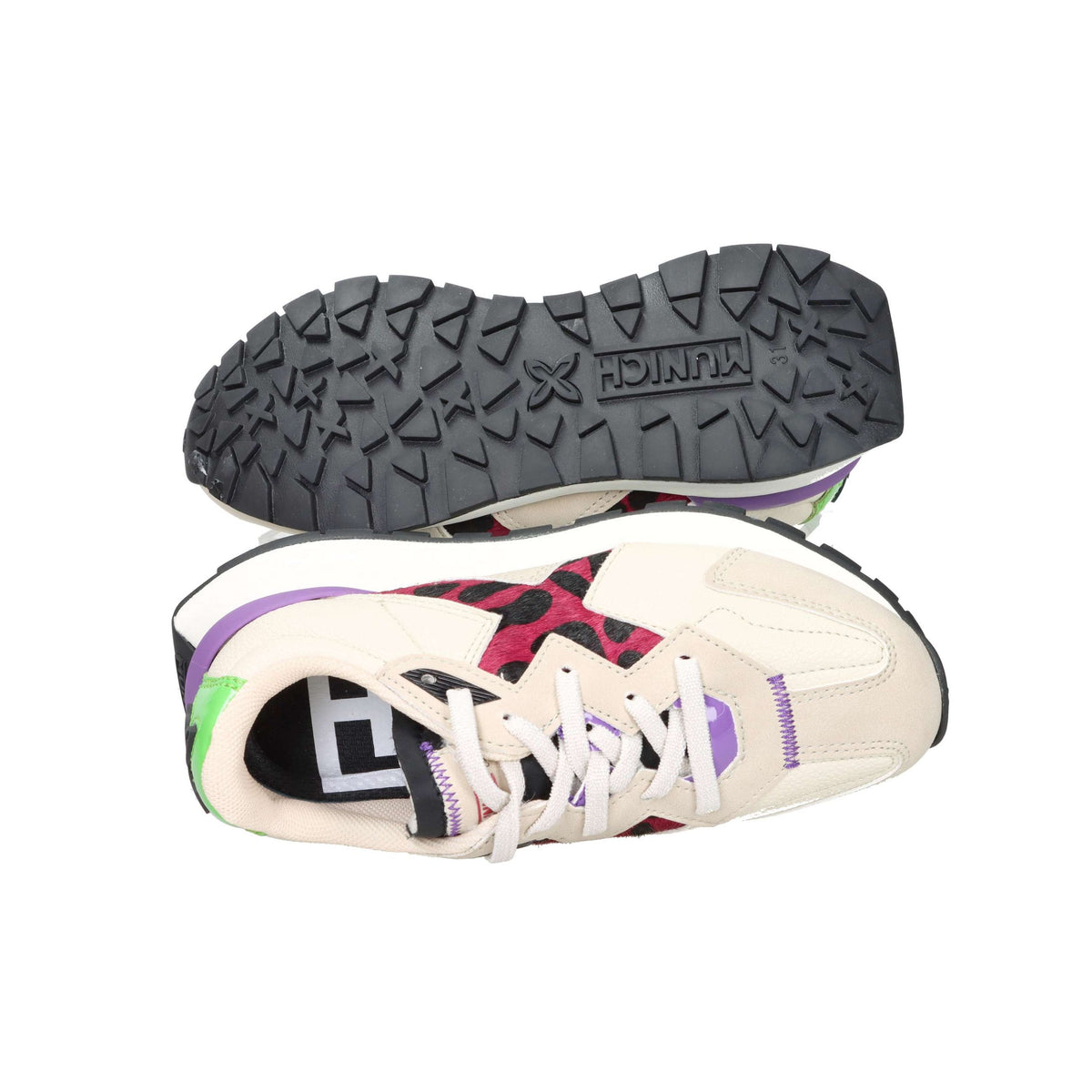 MUNICH Bambine e ragazze Sneakers bassa 8044006 Panna