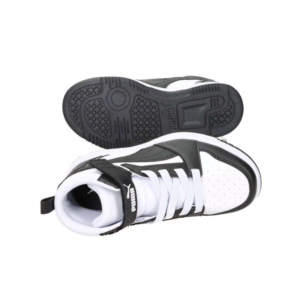 Puma Bambini e ragazzi Sneakers alta 393832 Bianco/Nero