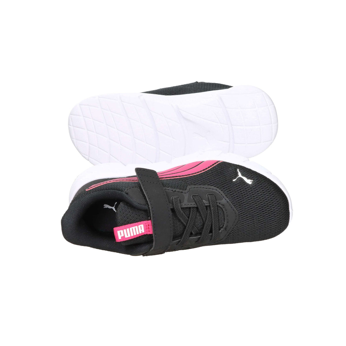 Puma Bambine e ragazze Sneakers bassa 401519 Nero/Fuxia