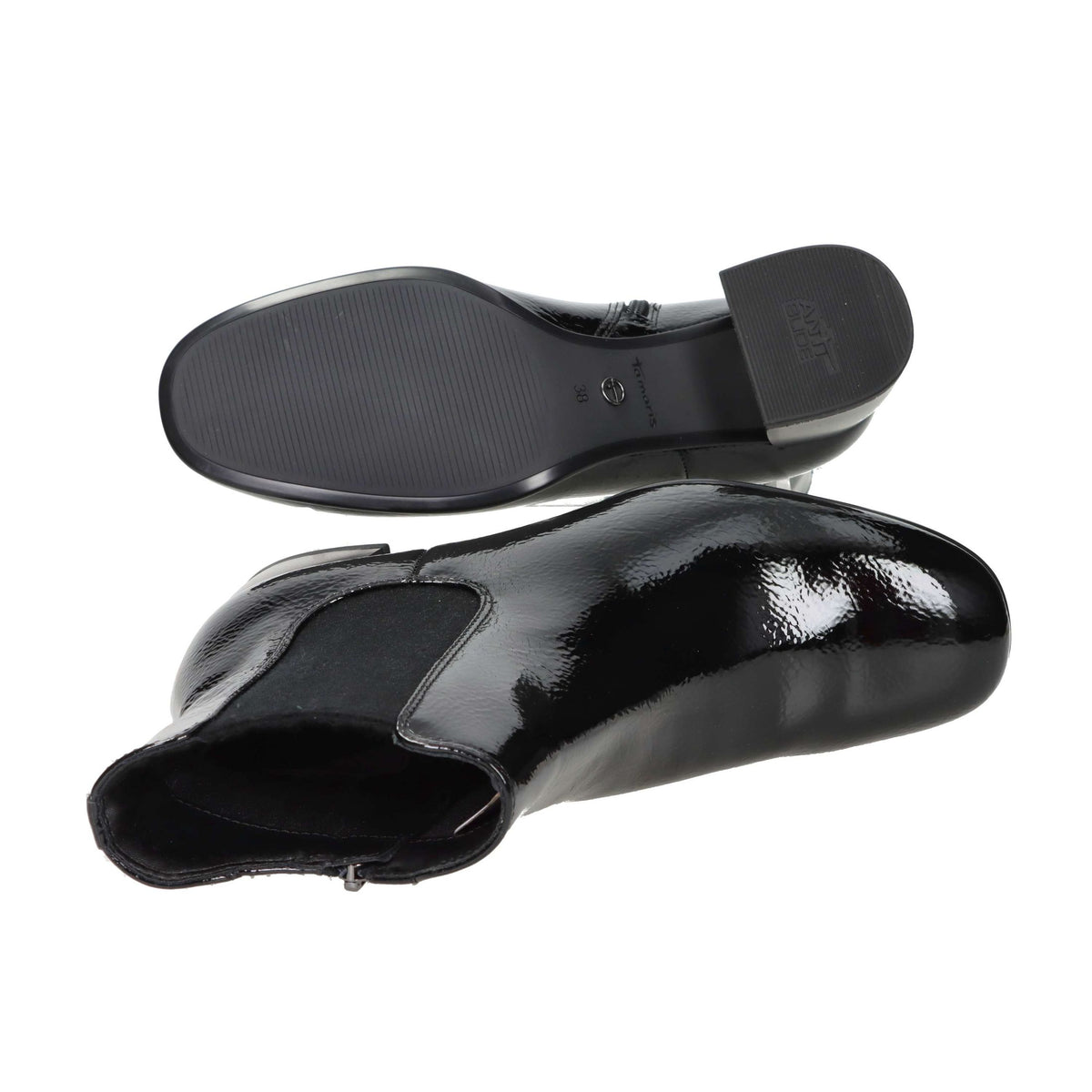Tamaris Donna Stivaletti tacco 1-25327-45 Nero