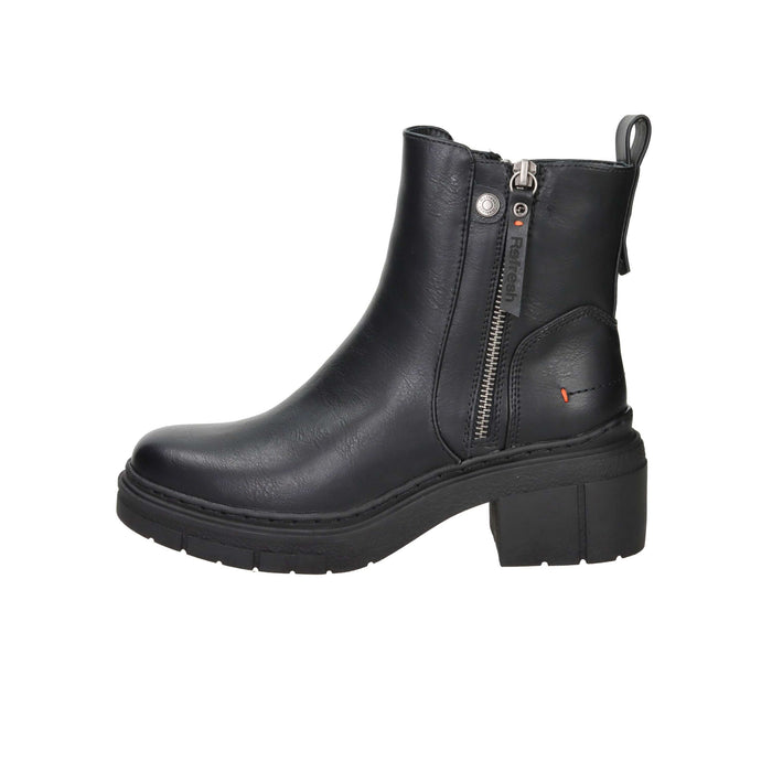 REFRESH Donna Stivaletti tacco 171993 Nero