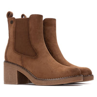 REFRESH Donna Stivaletti tacco 173039 Taupe