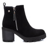 Refresh Damen Stiefeletten mit Absatz 172125 Schwarz