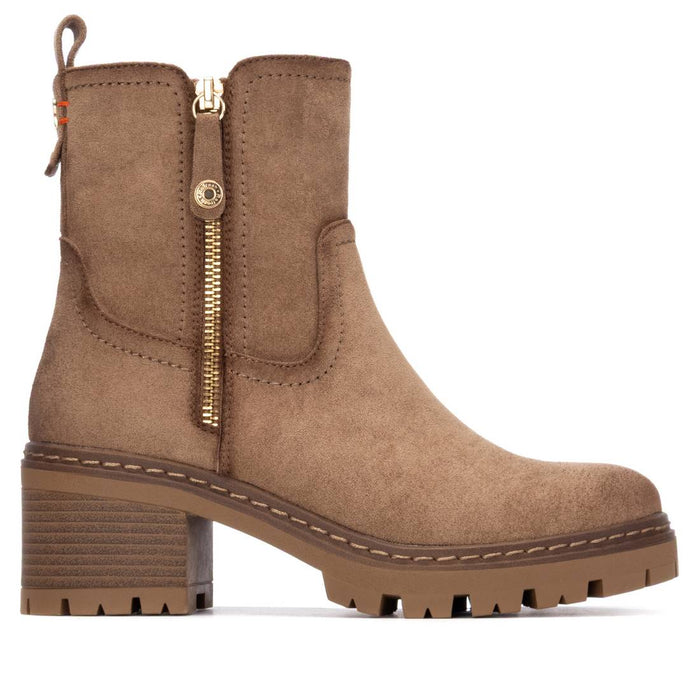 REFRESH Donna Stivaletti tacco 173023 Tortora