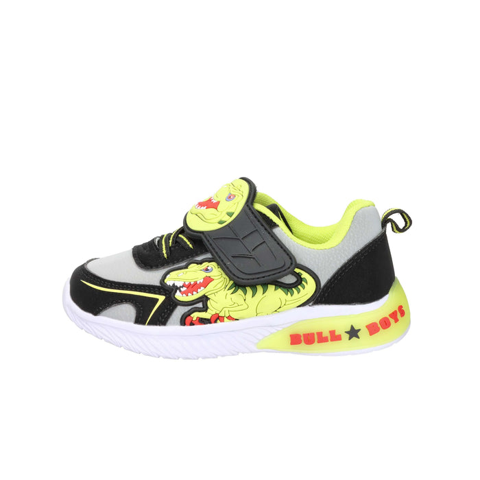 Bull Boys Bambini e ragazzi Sneakers bassa DNAL5141 Grigio/Nero