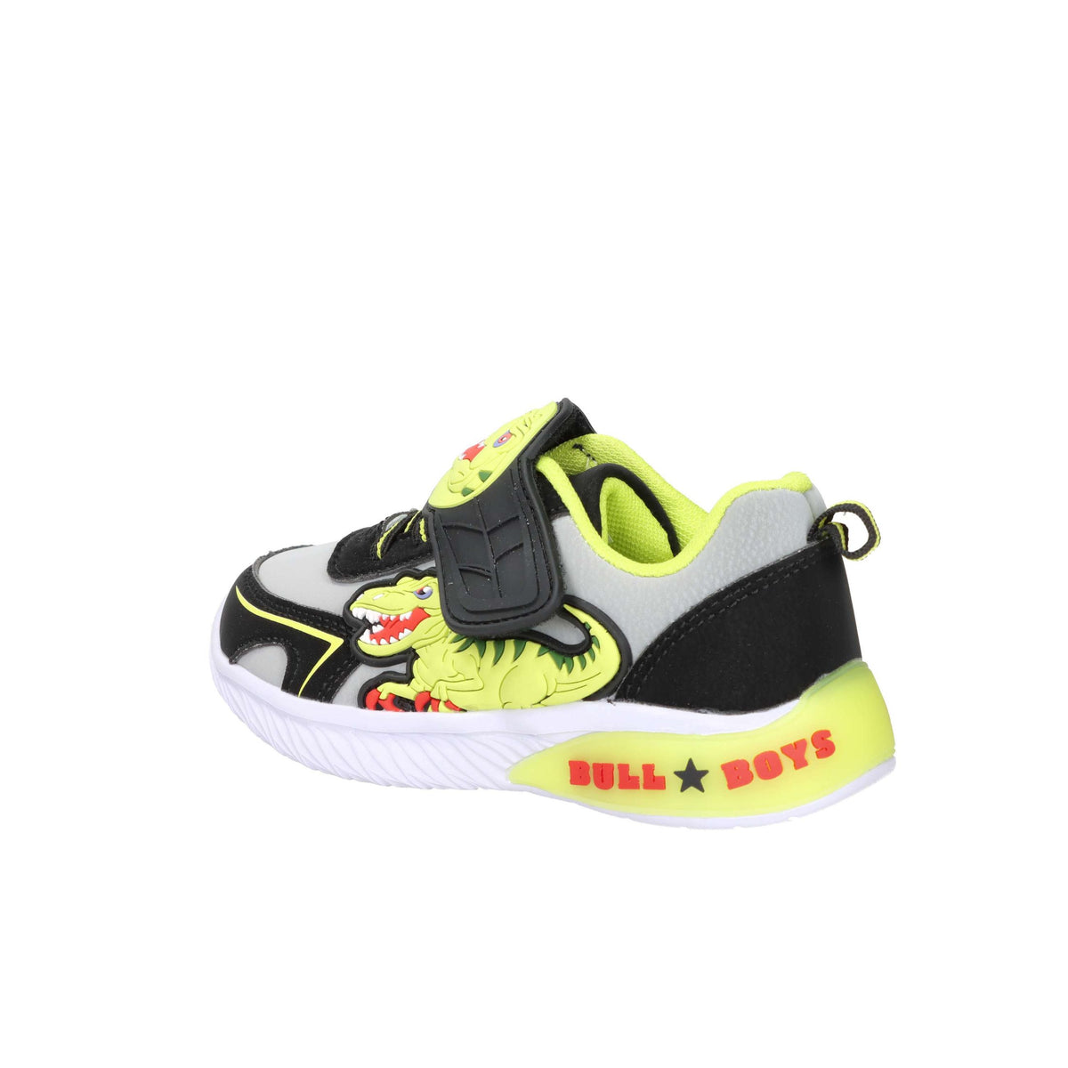 Bull Boys Bambini e ragazzi Sneakers bassa DNAL5141 Grigio/Nero