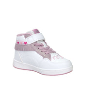 Lelli Kelly Bambine e ragazze Sneakers alta LKAA8096 Bianco/Rosa