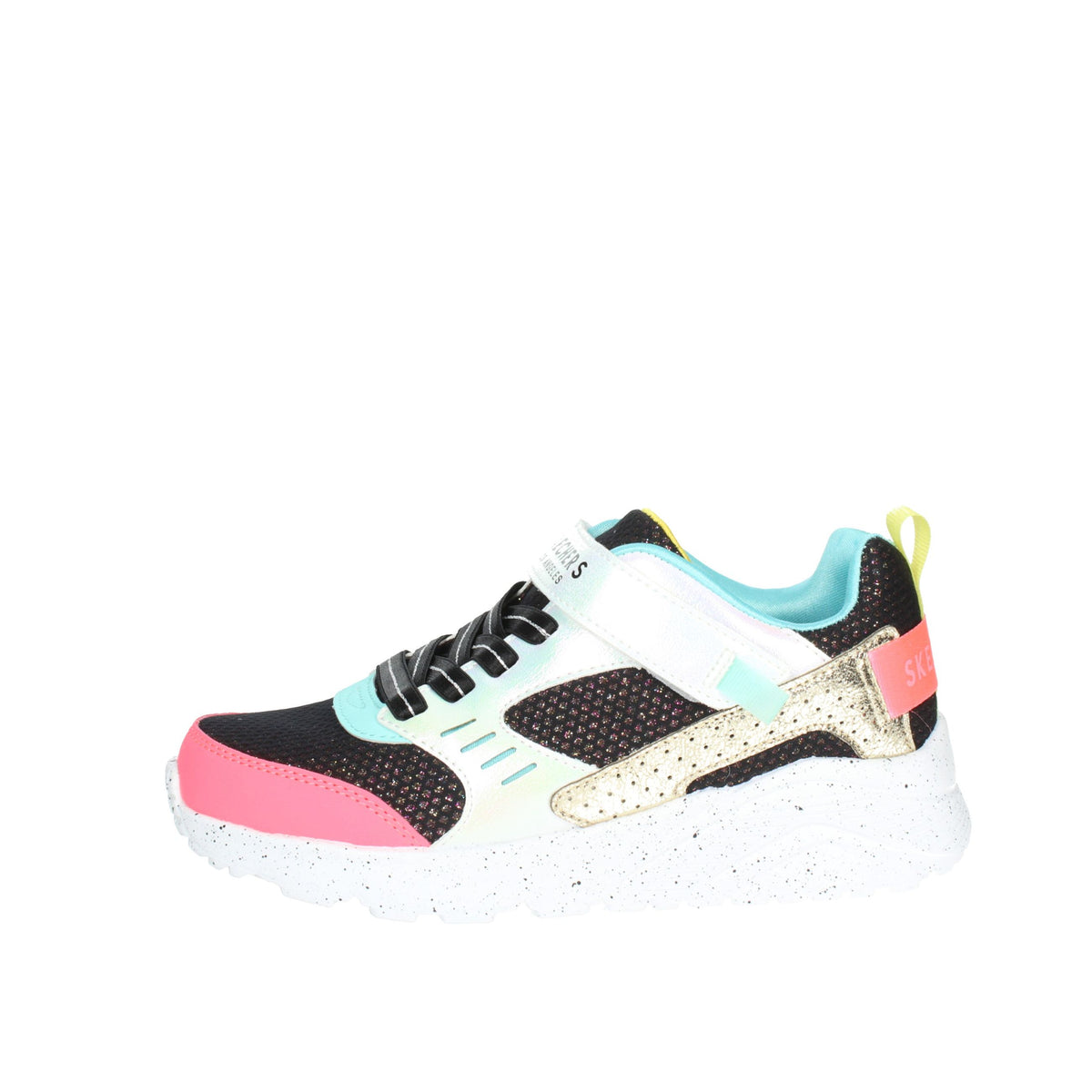 SKECHERS Bambine e ragazze Sneakers bassa 310464L Nero/Fuxia