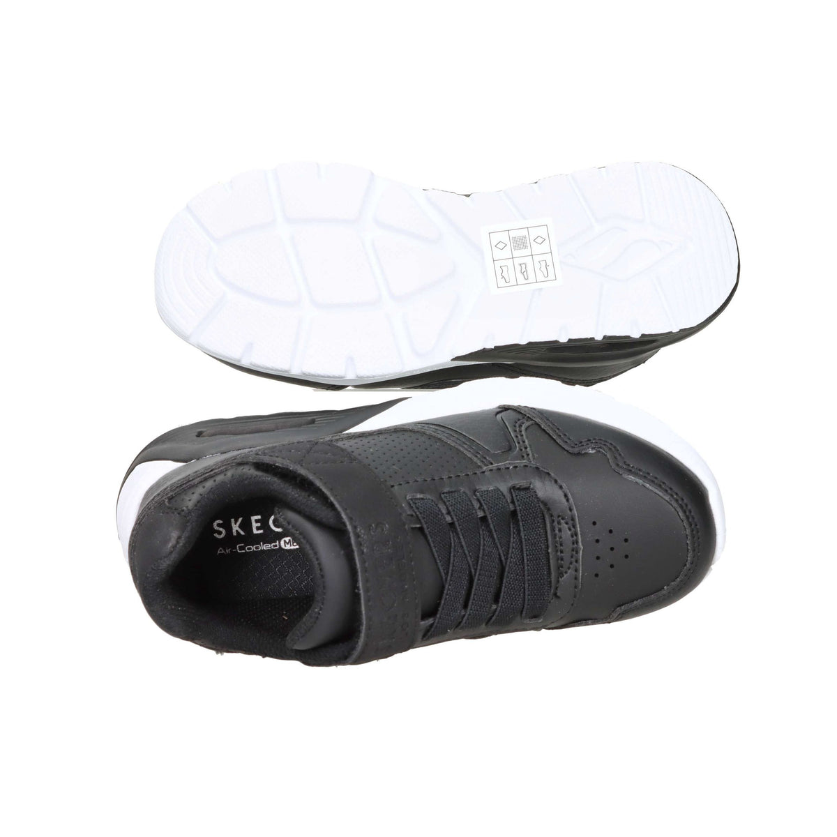 SKECHERS Bambini e ragazzi Sneakers bassa 417016L Nero