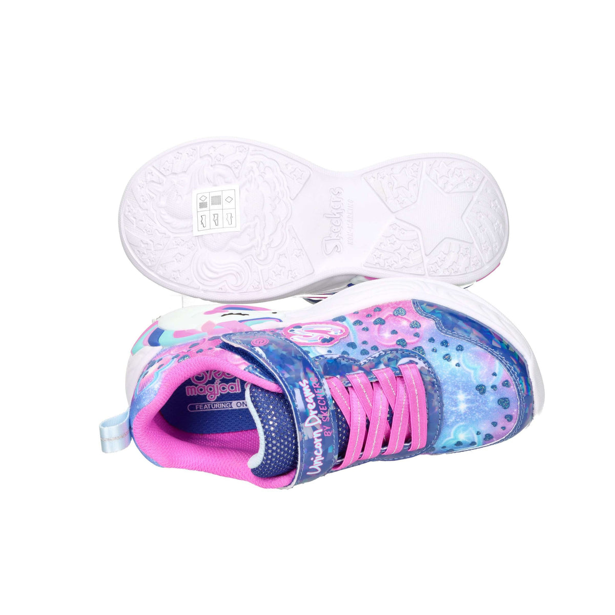 SKECHERS Bambine e ragazze Sneakers bassa 303063L Blu
