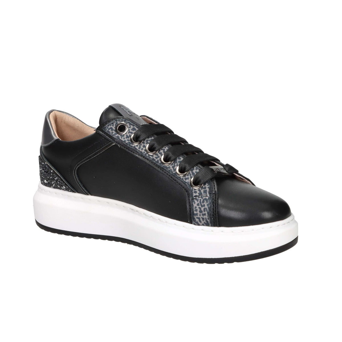 KEYS Donna Sneakers bassa K-11201 Nero