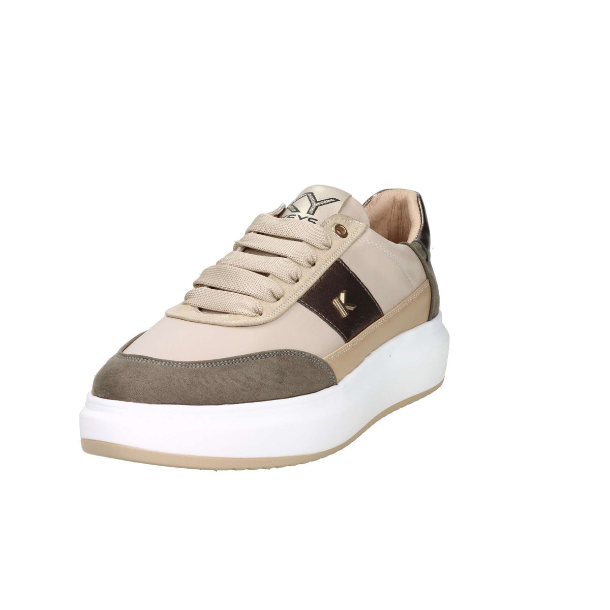 KEYS Donna Sneakers bassa K-11203 Beige