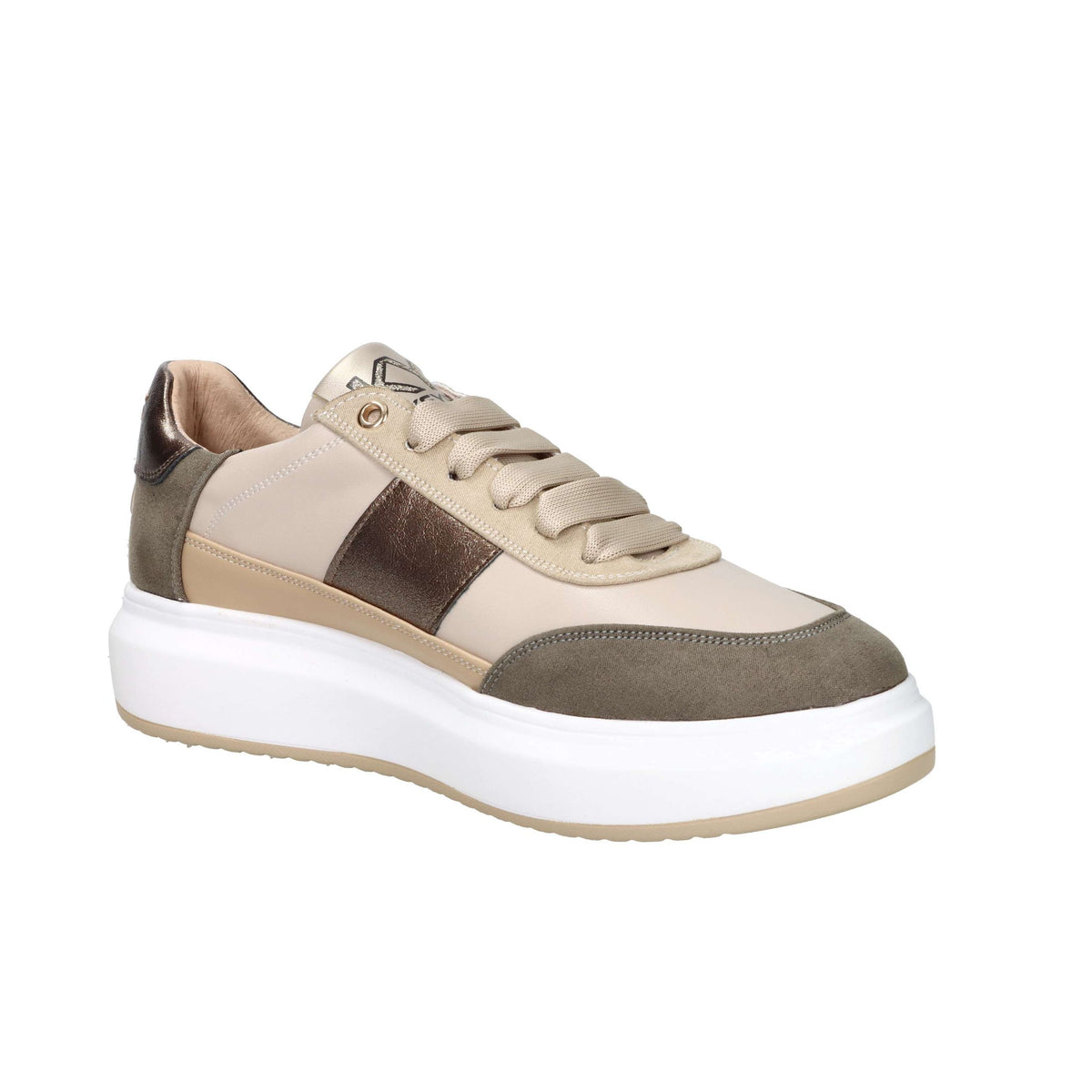 KEYS Donna Sneakers bassa K-11203 Beige