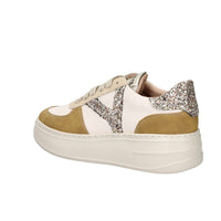 KEYS Donna Sneakers bassa K-11211 Beige/Cuoio