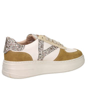 KEYS Donna Sneakers bassa K-11211 Beige/Cuoio