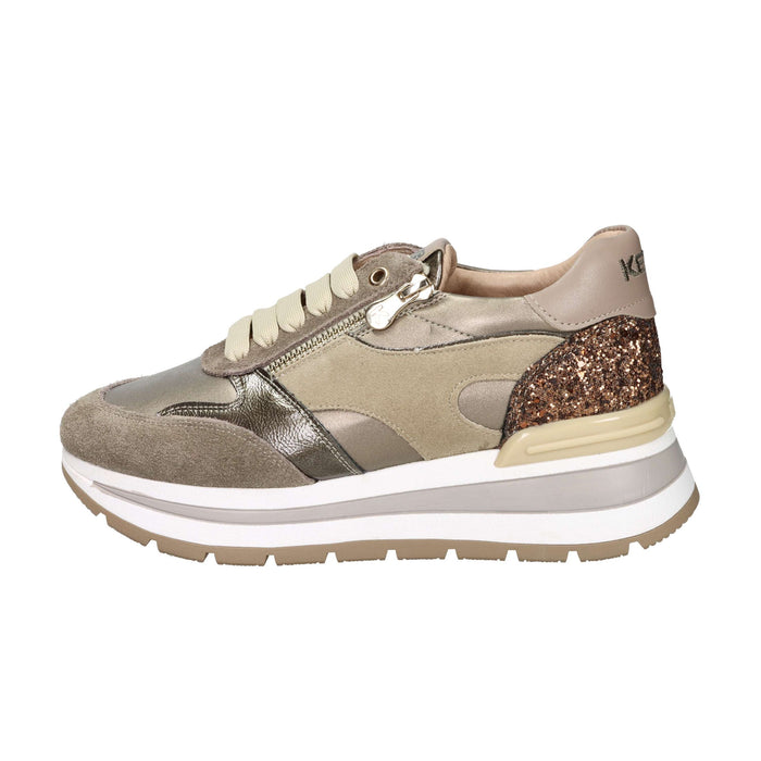 KEYS Donna Sneakers bassa K-11230 Taupe