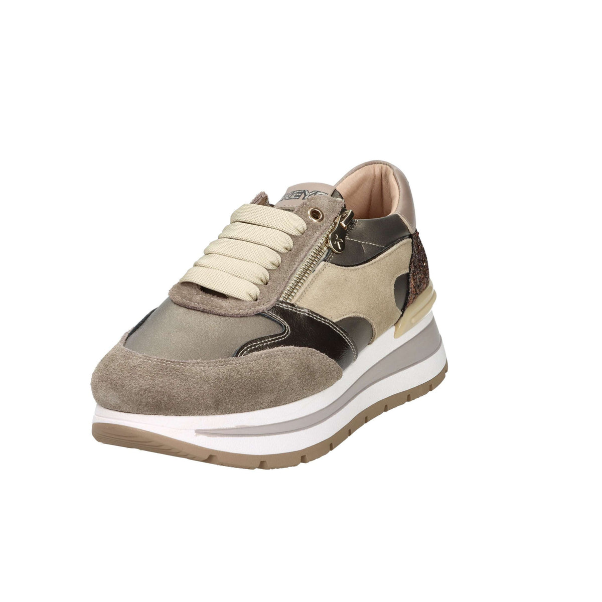 KEYS Donna Sneakers bassa K-11230 Taupe