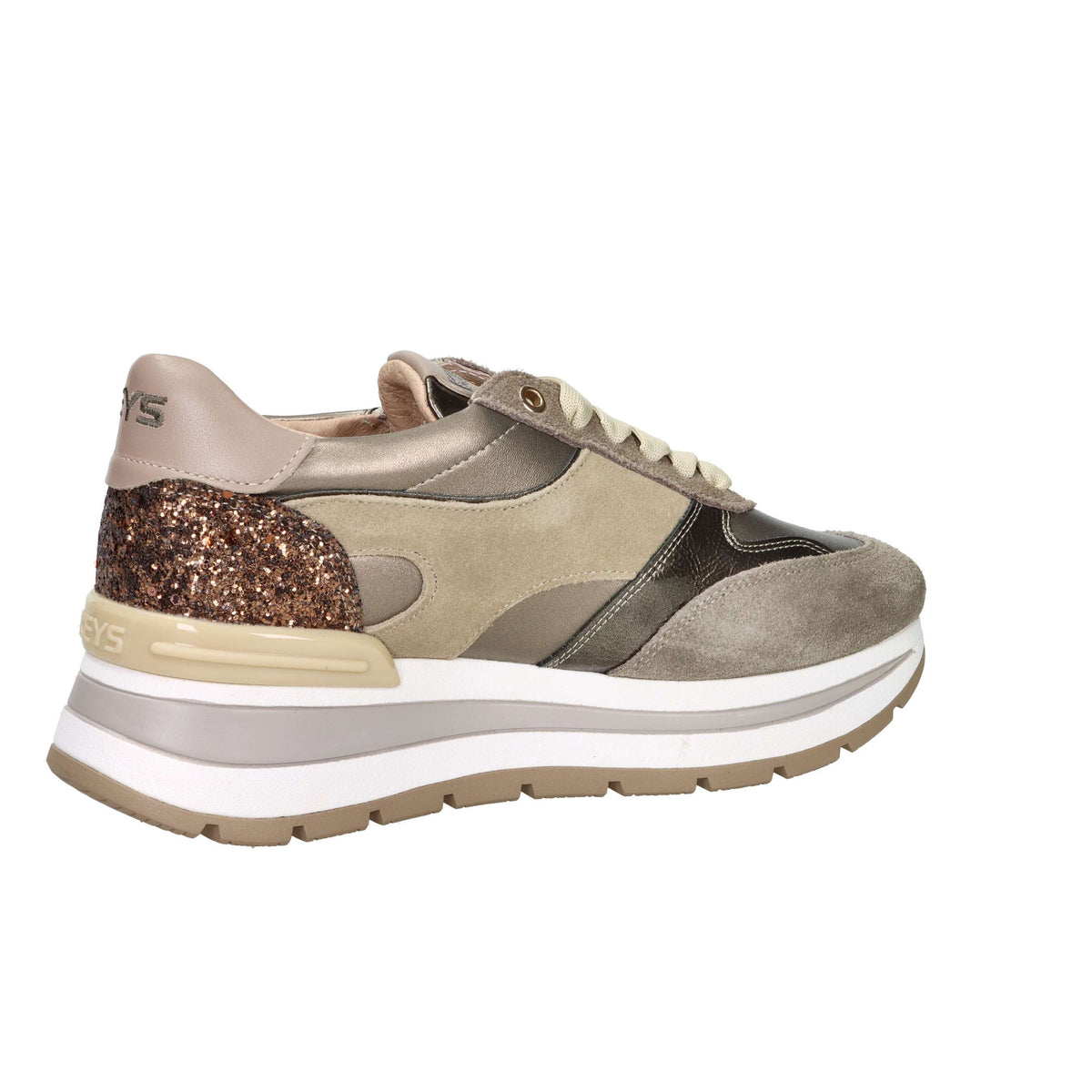KEYS Donna Sneakers bassa K-11230 Taupe