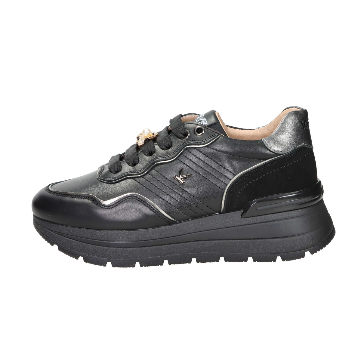 KEYS Donna Sneakers bassa K-11232 Nero