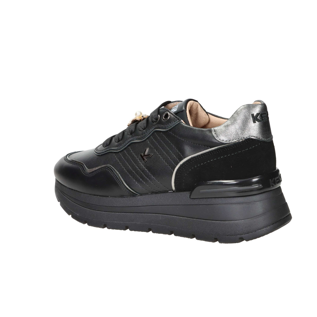 KEYS Donna Sneakers bassa K-11232 Nero