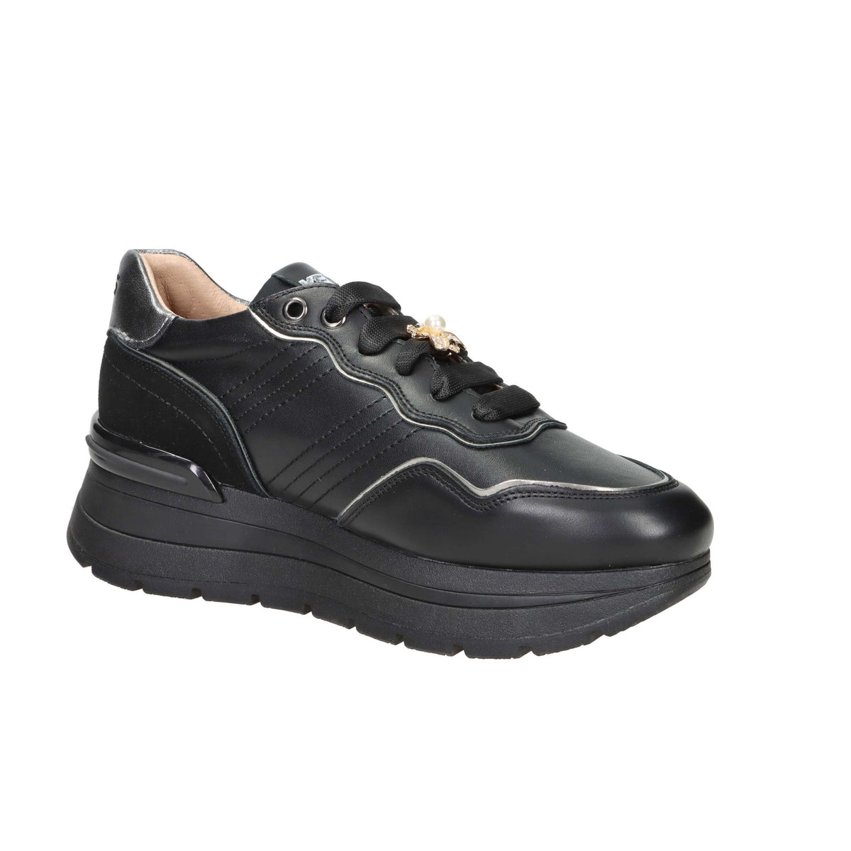 KEYS Donna Sneakers bassa K-11232 Nero