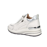 KEYS Donna Sneakers bassa K-11223 Bianco/Argento