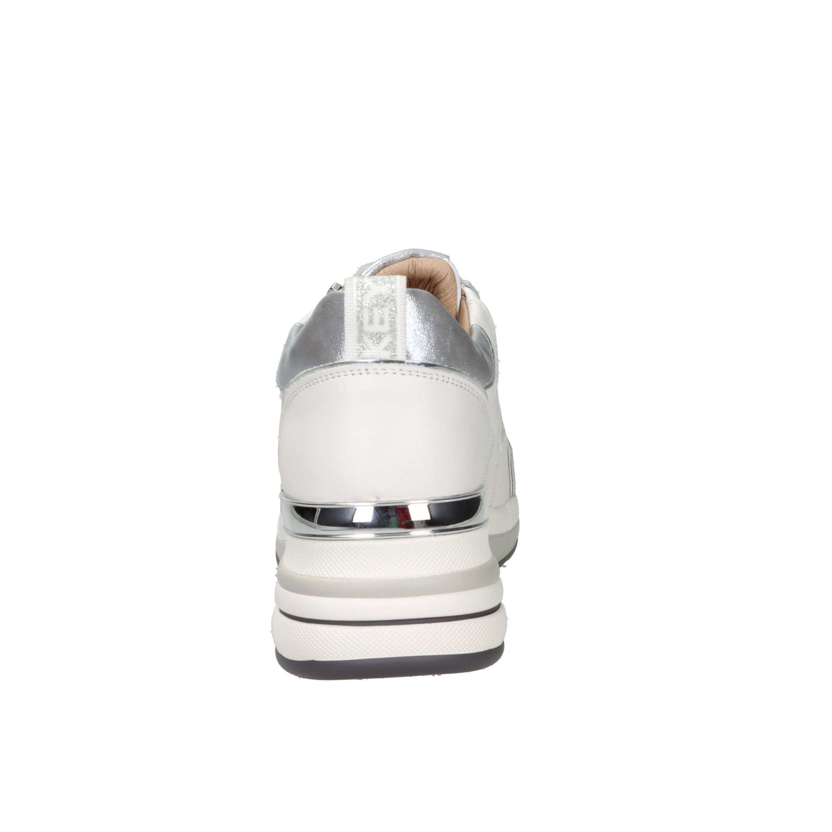 KEYS Donna Sneakers bassa K-11223 Bianco/Argento