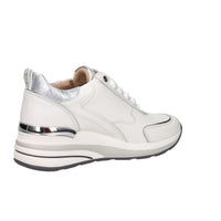 KEYS Donna Sneakers bassa K-11223 Bianco/Argento