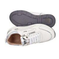 KEYS Donna Sneakers bassa K-11223 Bianco/Argento